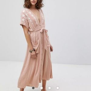 FREE PEOPLE LUV TO LUV U MIDI DRESSS